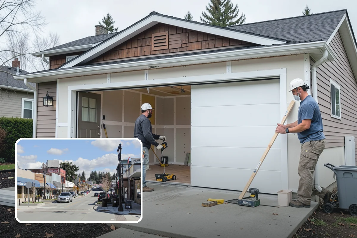 Interior Framing in Bothell, King County, WA - Rooms and closets laid out precisely to your plan