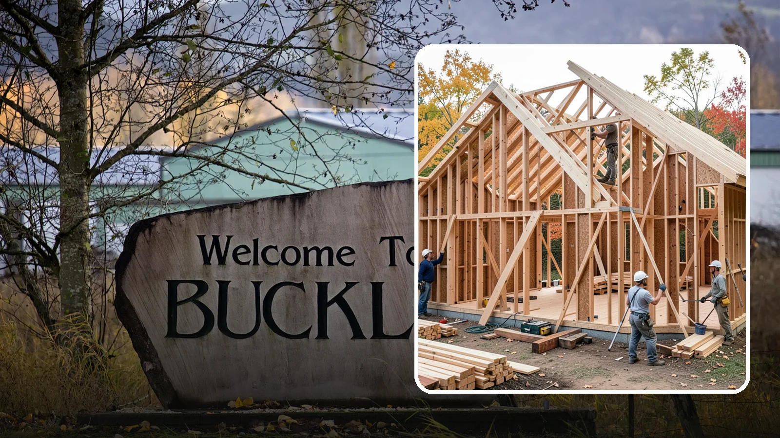 Interior Framing in Buckley, Pierce County, WA - We frame interior partition walls to lay out rooms, closets, and openings exactly as your remodel plans call for.