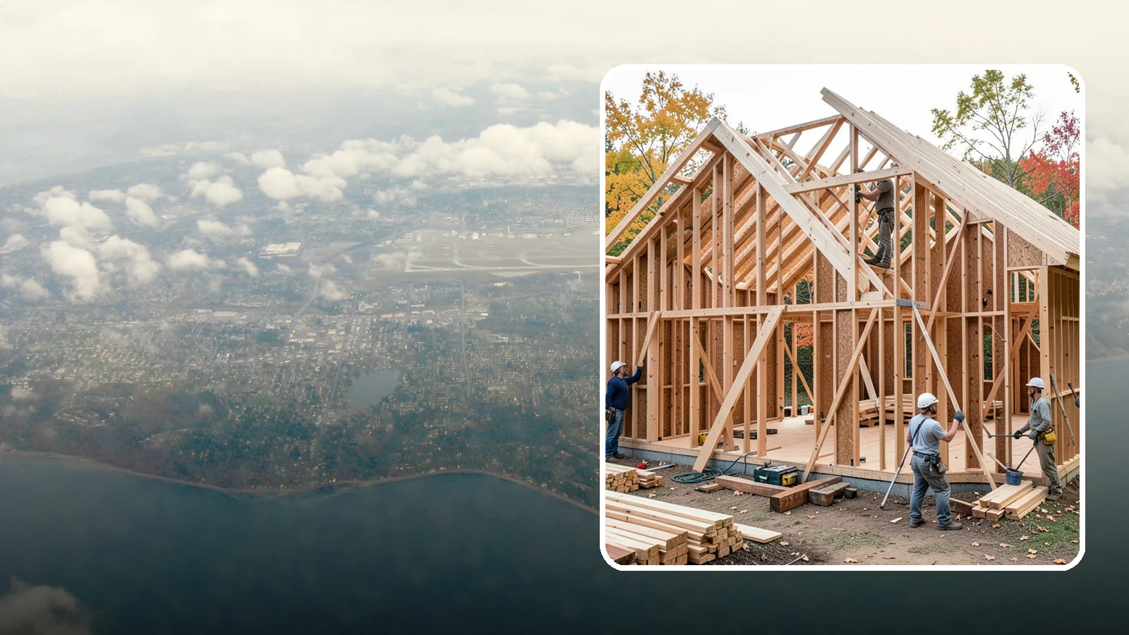 Interior Framing in Burien, King County, WA - We frame interior partition walls to lay out rooms, closets, and openings exactly as your remodel plans call for.