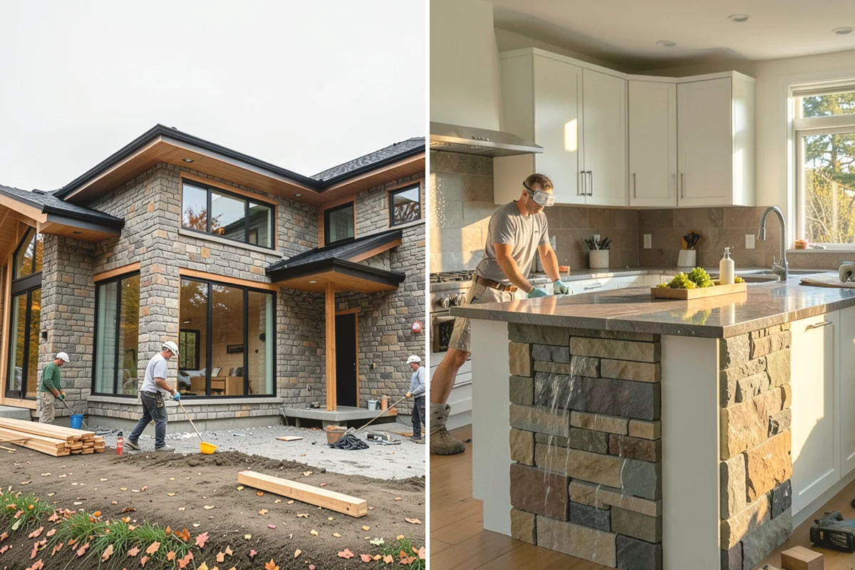 Interior Framing in Carbonado, Pierce County, WA - Chalk partition lines and confirm the layout with you