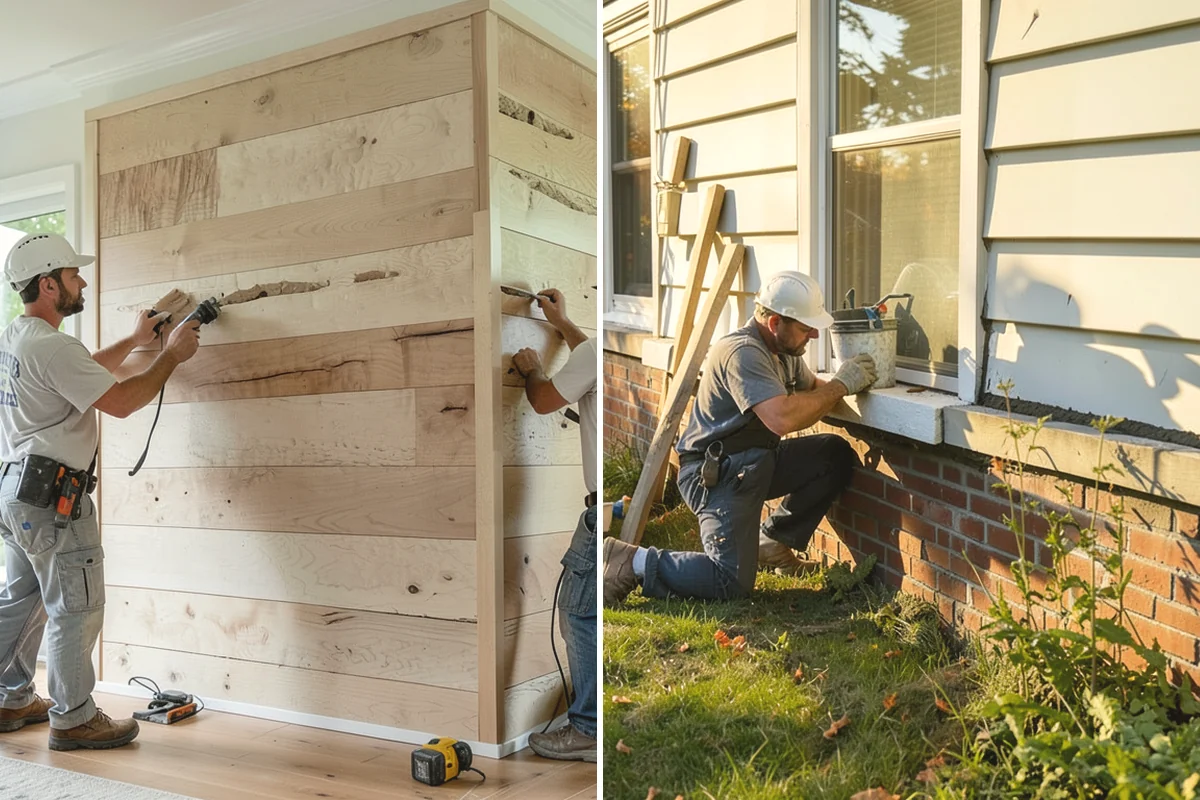 Interior Framing in Carnation, King County, WA - Chalk partition lines and confirm the layout with you