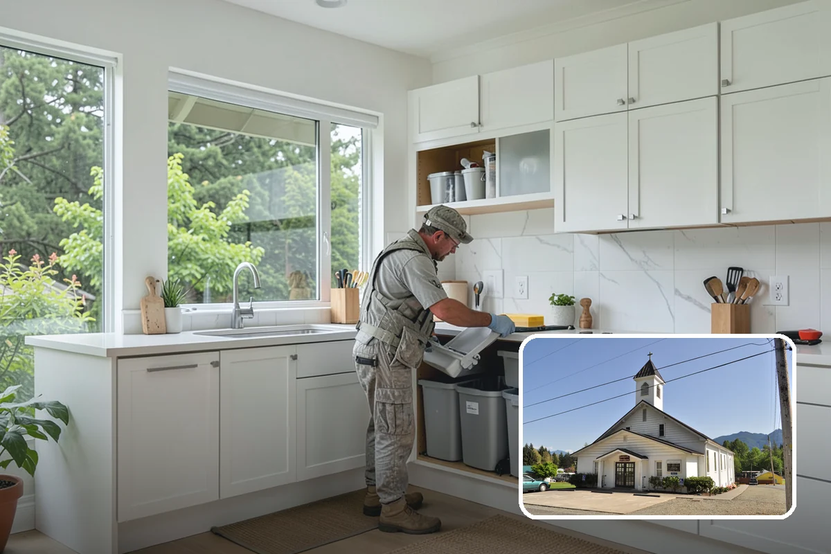 Interior Framing in Concrete, Skagit County, WA - Rooms and closets laid out precisely to your plan