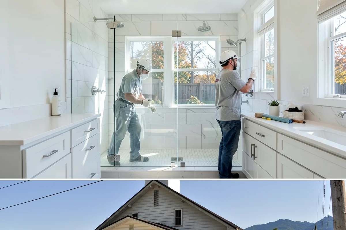 Interior Framing in Concrete, Skagit County, WA - Interior framing runs comfortably year-round since the work stays inside the weather envelope regardless of Puget Sound...