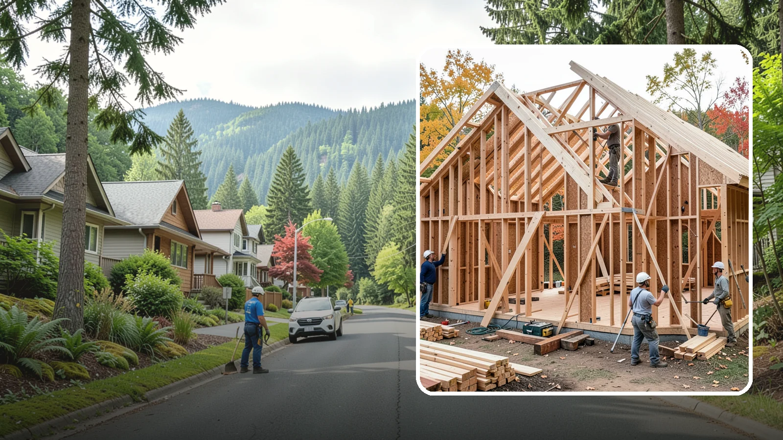 Interior Framing in Darrington, Snohomish County, WA - We frame interior partition walls to lay out rooms, closets, and openings exactly as your remodel plans call for.