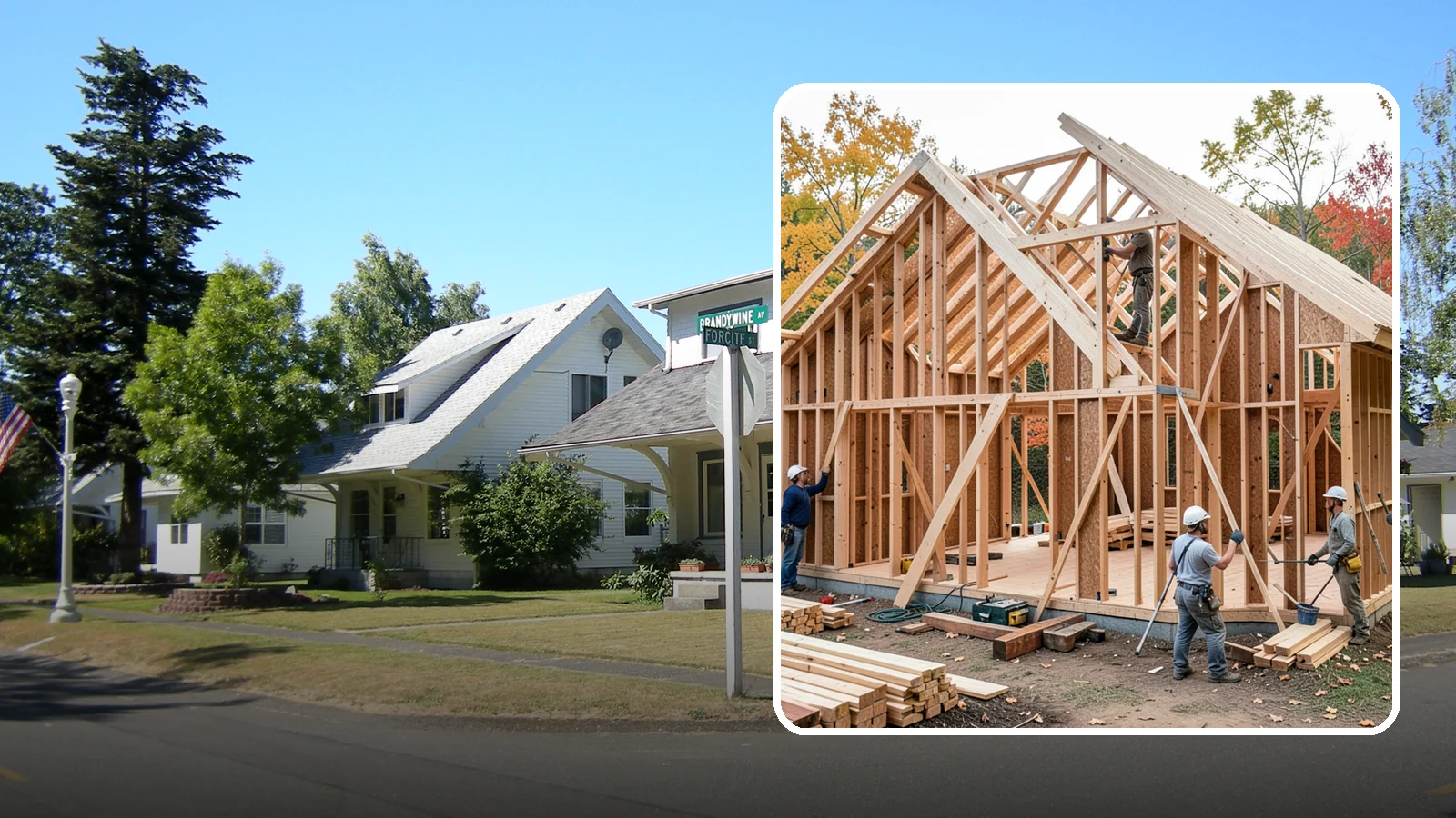 Interior Framing in DuPont, Pierce County, WA - We frame interior partition walls to lay out rooms, closets, and openings exactly as your remodel plans call for.