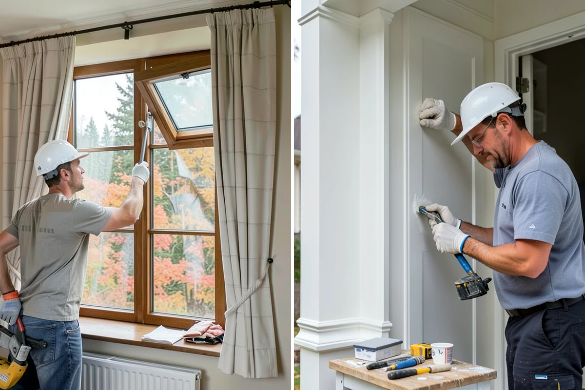 Interior Framing in DuPont, Pierce County, WA - Chalk partition lines and confirm the layout with you