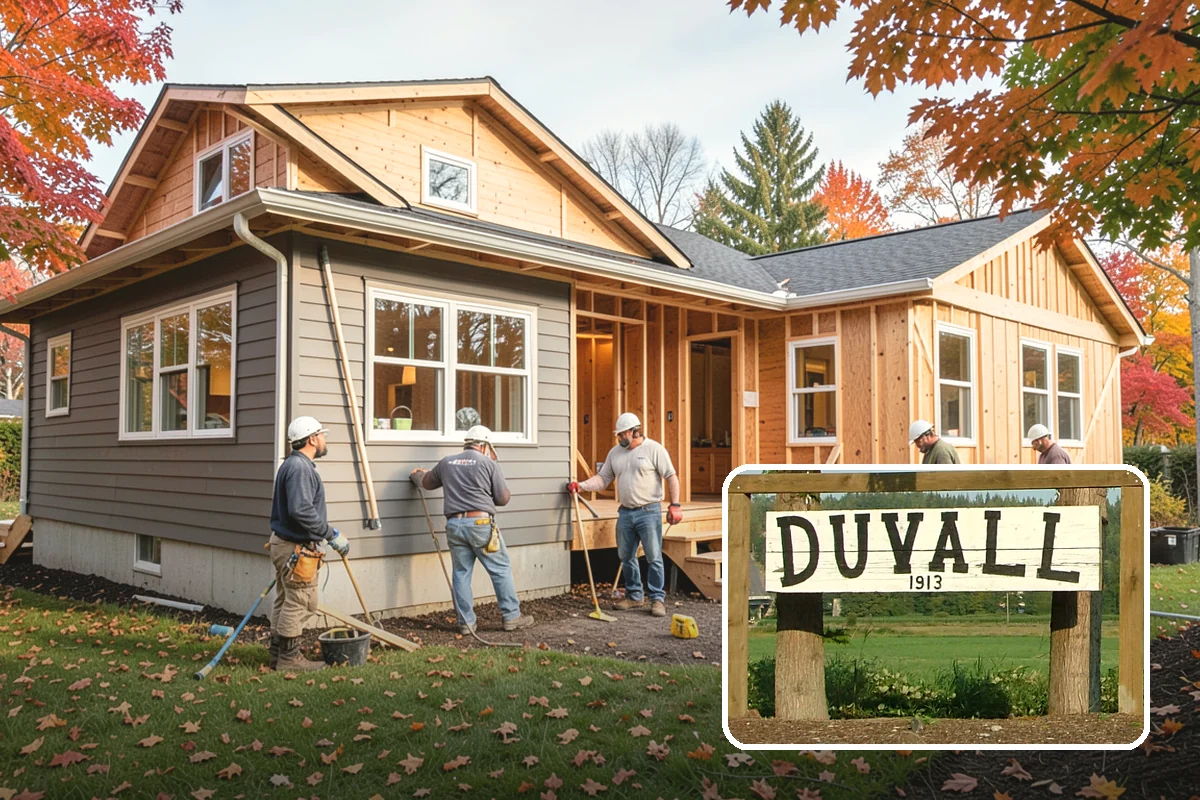 Interior Framing in Duvall, King County, WA - Rooms and closets laid out precisely to your plan