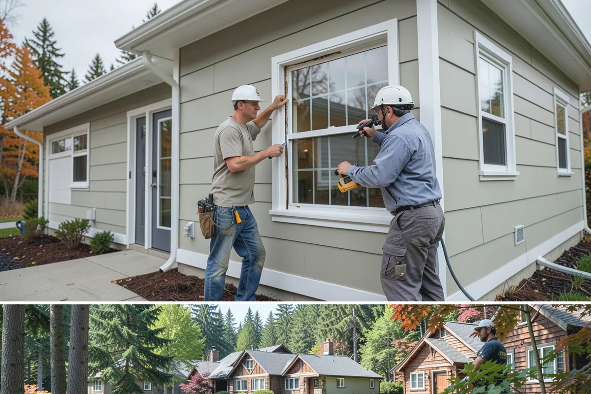 Interior Framing in Edgewood, Pierce County, WA - Interior framing runs comfortably year-round since the work stays inside the weather envelope regardless of Puget Sound...
