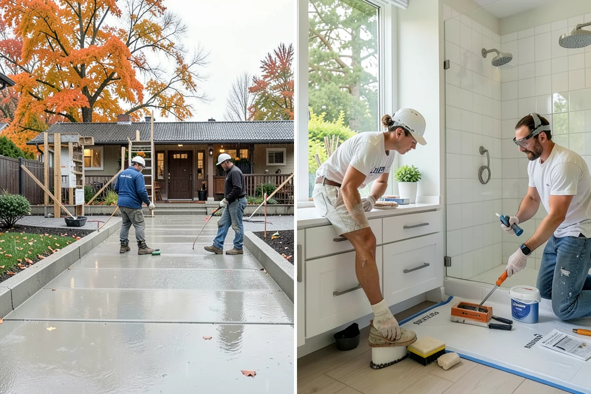 Interior Framing in Enumclaw, King County, WA - Chalk partition lines and confirm the layout with you