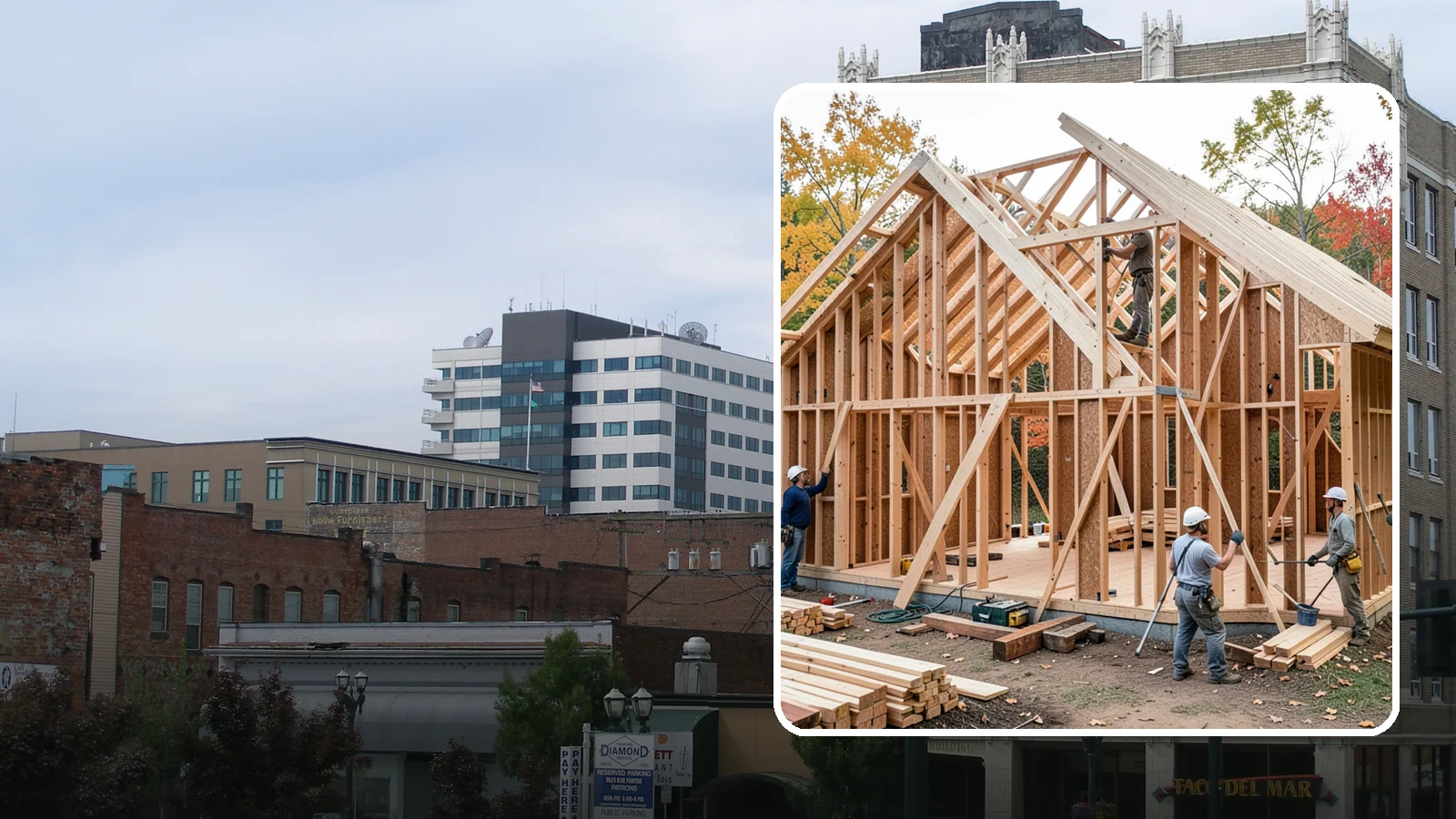 Interior Framing in Everett, Snohomish County, WA - We frame interior partition walls to lay out rooms, closets, and openings exactly as your remodel plans call for.