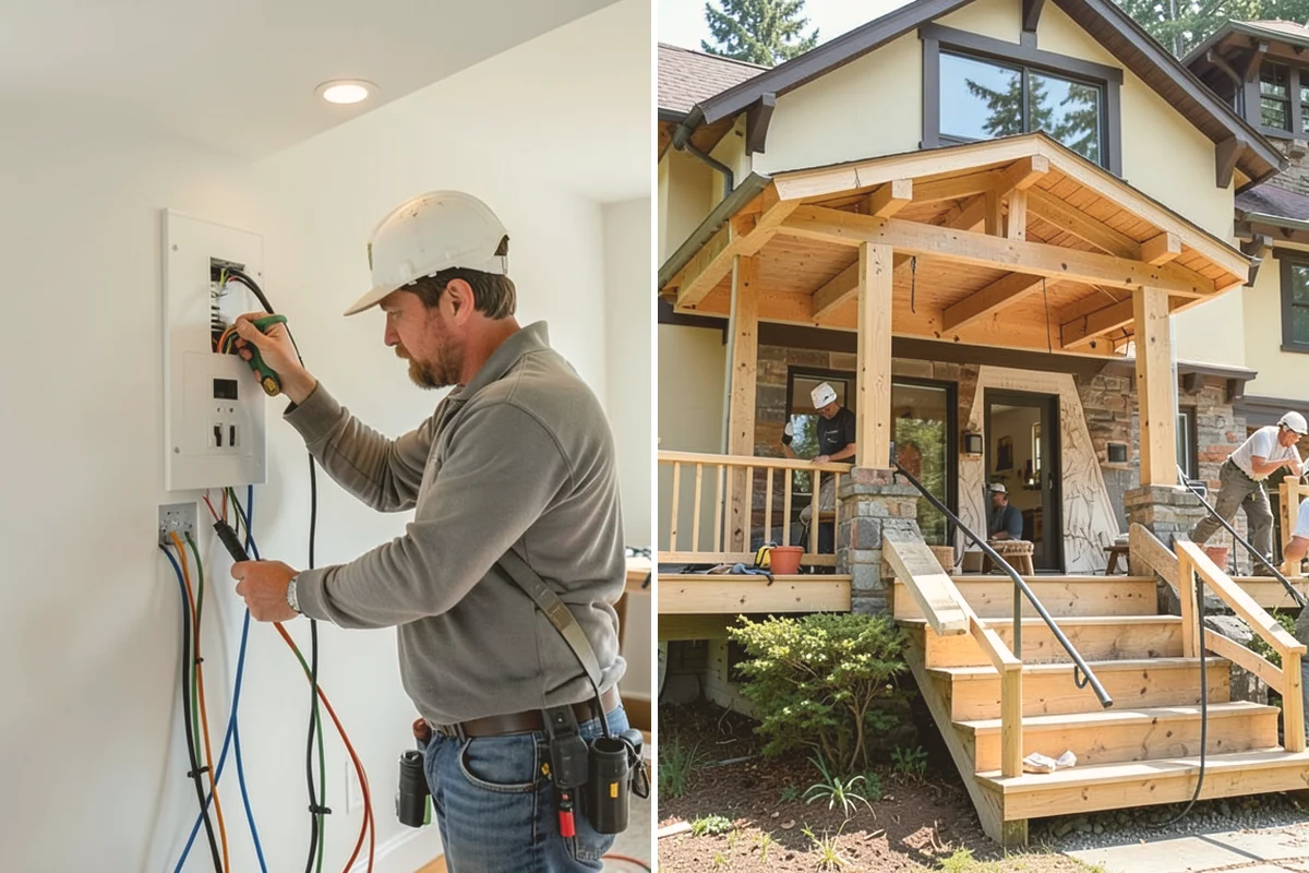 Interior Framing in Fife, Pierce County, WA - Chalk partition lines and confirm the layout with you