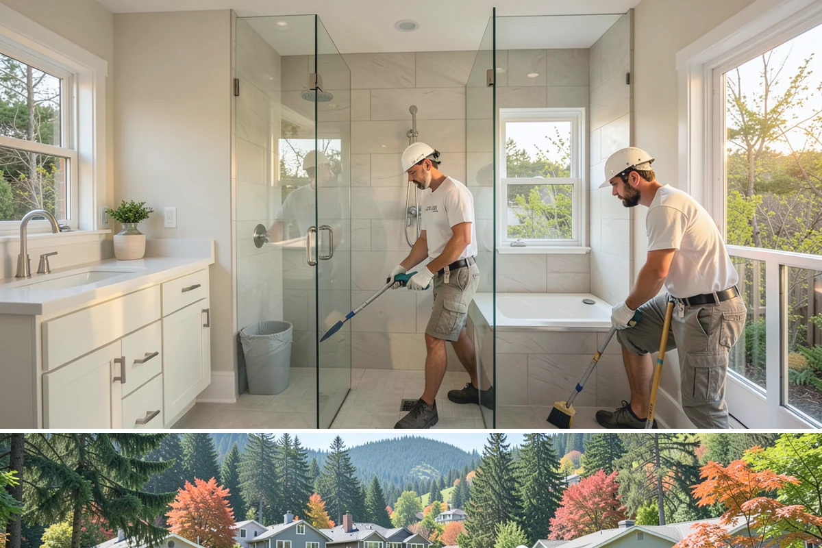 Interior Framing in Fircrest, Pierce County, WA - Interior framing runs comfortably year-round since the work stays inside the weather envelope regardless of Puget Sound...