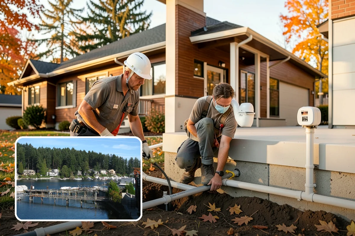 Interior Framing in Gig Harbor, Pierce County, WA - Rooms and closets laid out precisely to your plan