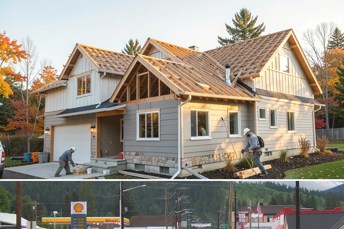 Interior Framing in Granite Falls, Snohomish County, WA - Interior framing runs comfortably year-round since the work stays inside the weather envelope regardless of Puget Sound...