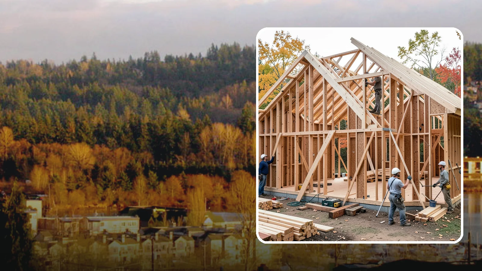 Interior Framing in Kenmore, King County, WA - We frame interior partition walls to lay out rooms, closets, and openings exactly as your remodel plans call for.