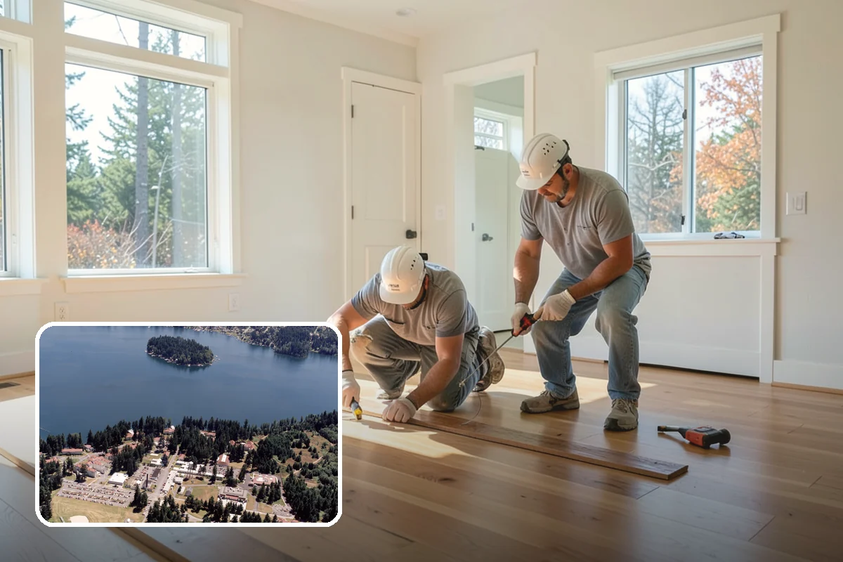 Interior Framing in Lakewood, Pierce County, WA - Rooms and closets laid out precisely to your plan