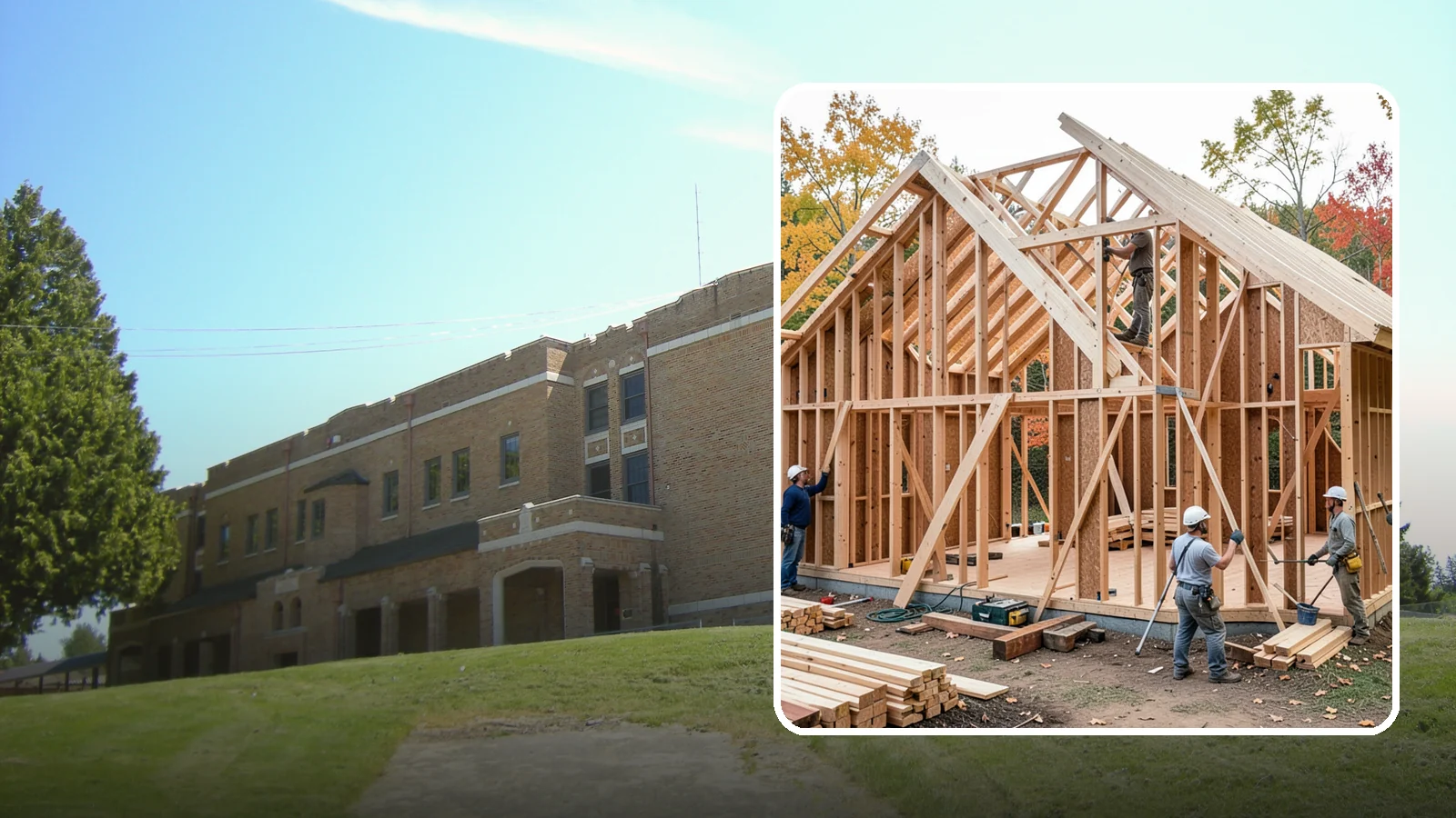 Interior Framing in Maple Valley, King County, WA - We frame interior partition walls to lay out rooms, closets, and openings exactly as your remodel plans call for.