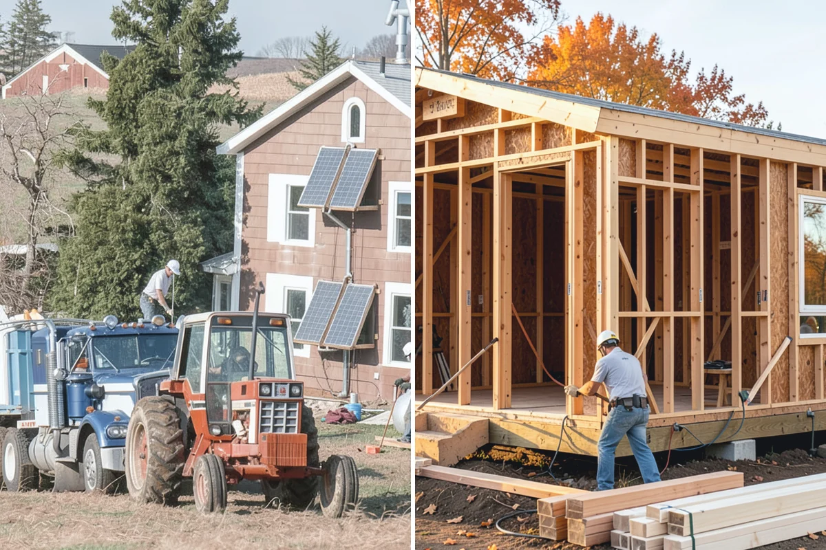 Interior Framing in Medina, King County, WA - Chalk partition lines and confirm the layout with you