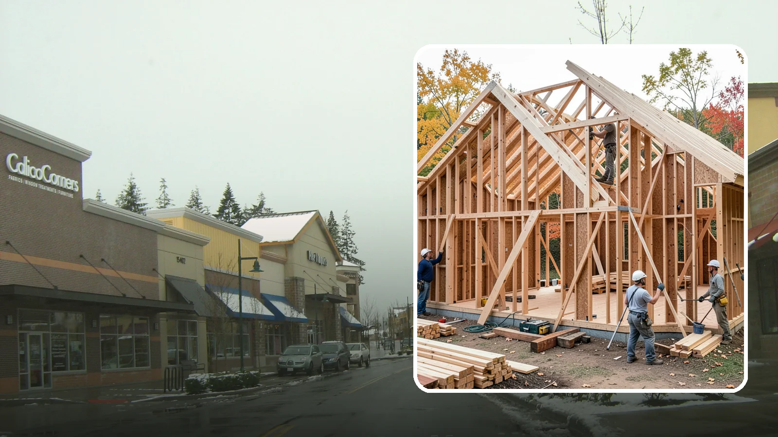 Interior Framing in Mill Creek, Snohomish County, WA - We frame interior partition walls to lay out rooms, closets, and openings exactly as your remodel plans call for.