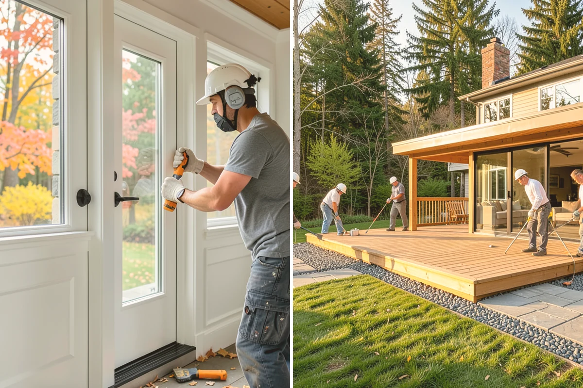 Interior Framing in Milton, King County, WA - Chalk partition lines and confirm the layout with you