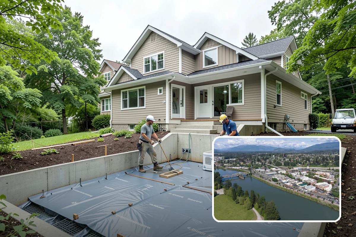 Interior Framing in Mount Vernon, Skagit County, WA - Rooms and closets laid out precisely to your plan