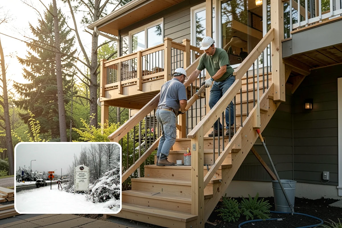Interior Framing in Newcastle, King County, WA - Rooms and closets laid out precisely to your plan