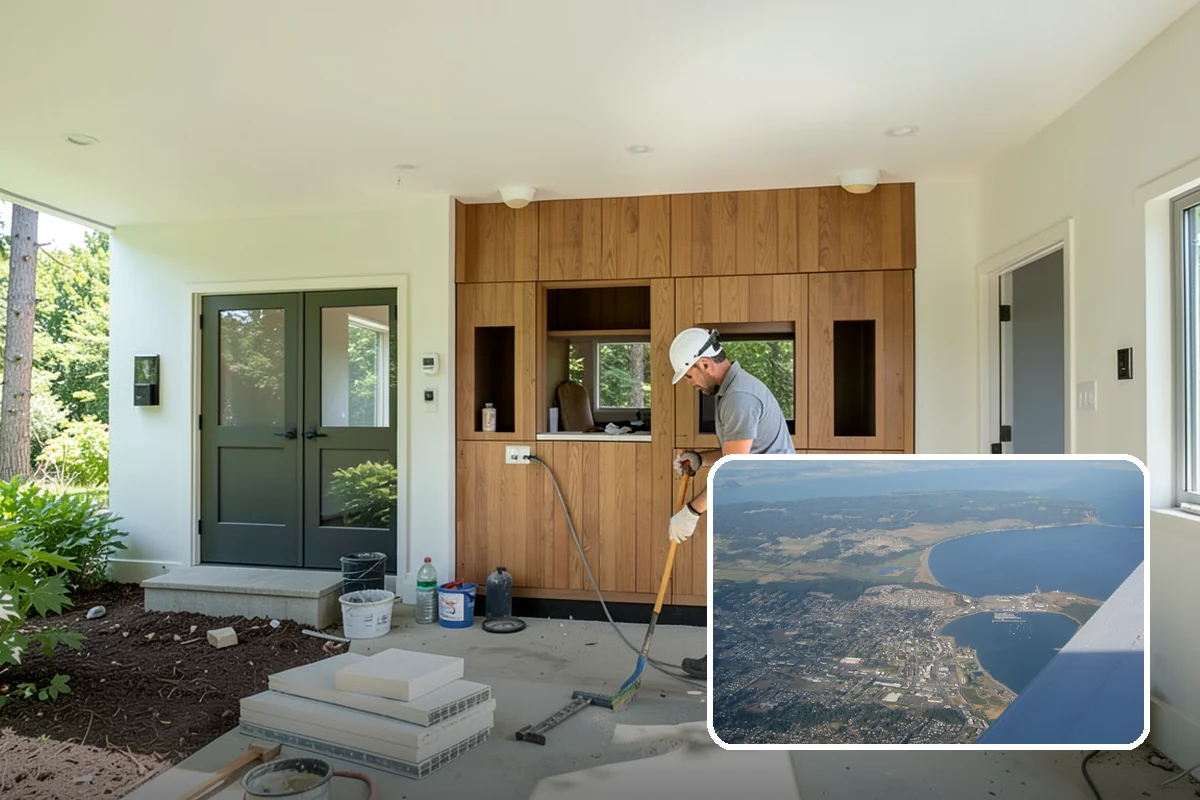 Interior Framing in Oak Harbor, Island County, WA - Rooms and closets laid out precisely to your plan
