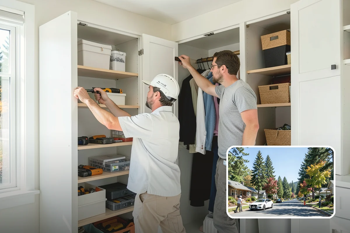 Interior Framing in Orting, Pierce County, WA - Rooms and closets laid out precisely to your plan