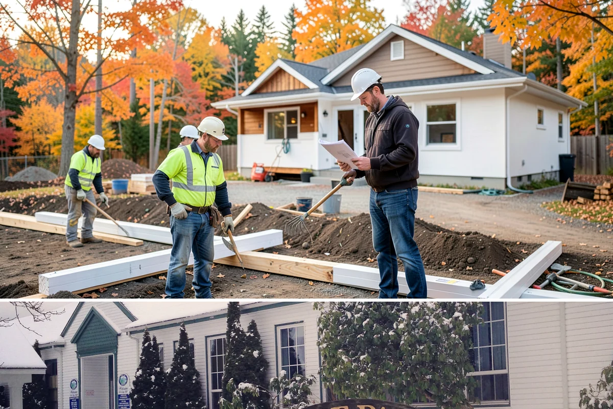 Interior Framing in Pacific, King County, WA - Interior framing runs comfortably year-round since the work stays inside the weather envelope regardless of Puget Sound...