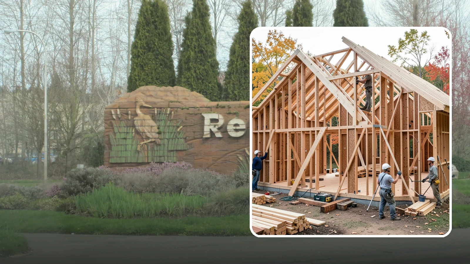 Interior Framing in Renton, King County, WA - We frame interior partition walls to lay out rooms, closets, and openings exactly as your remodel plans call for.