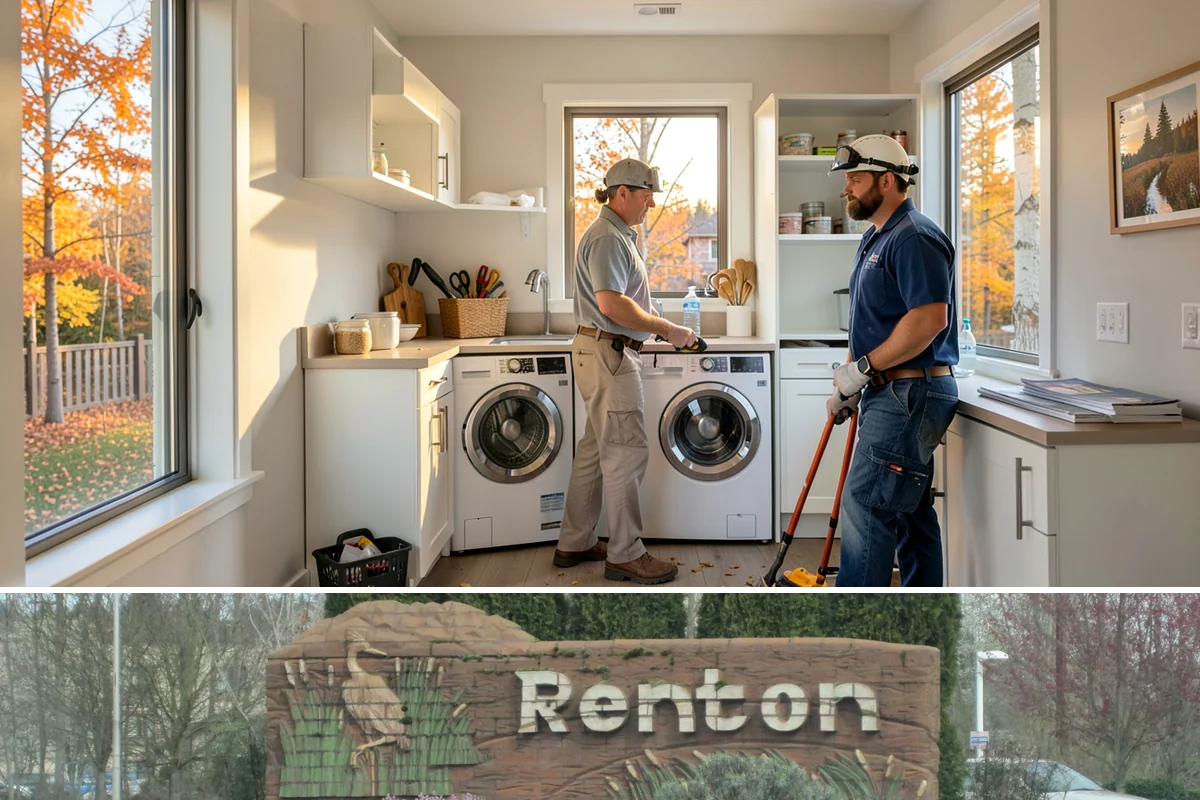 Interior Framing in Renton, King County, WA - Interior framing runs comfortably year-round since the work stays inside the weather envelope regardless of Puget Sound...