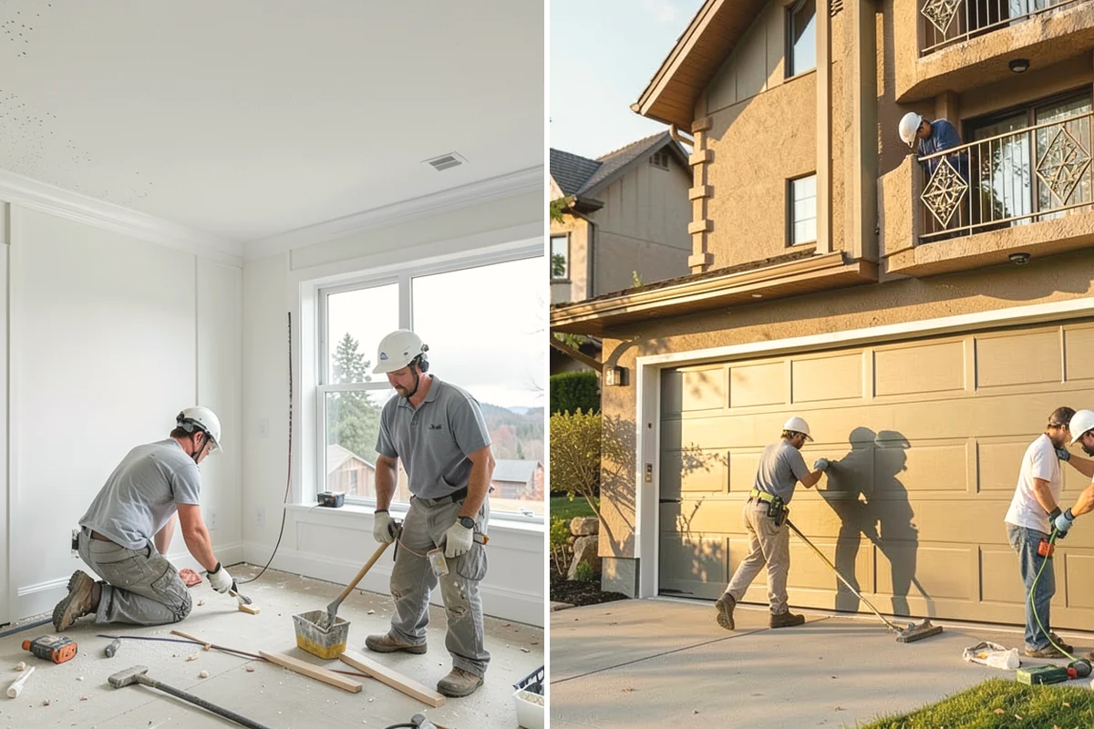 Interior Framing in Ruston, Pierce County, WA - Chalk partition lines and confirm the layout with you