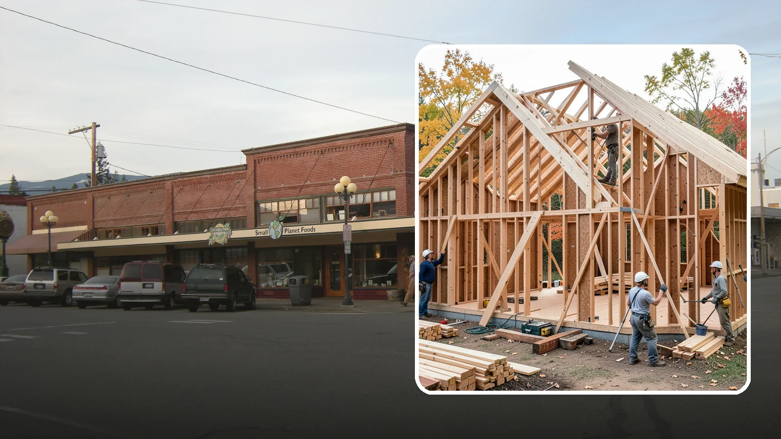 Interior Framing in Sedro-Woolley, Skagit County, WA - We frame interior partition walls to lay out rooms, closets, and openings exactly as your remodel plans call for.
