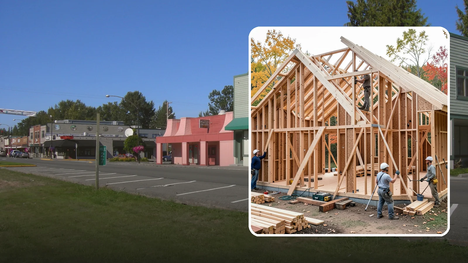 Interior Framing in Snoqualmie, King County, WA - We frame interior partition walls to lay out rooms, closets, and openings exactly as your remodel plans call for.