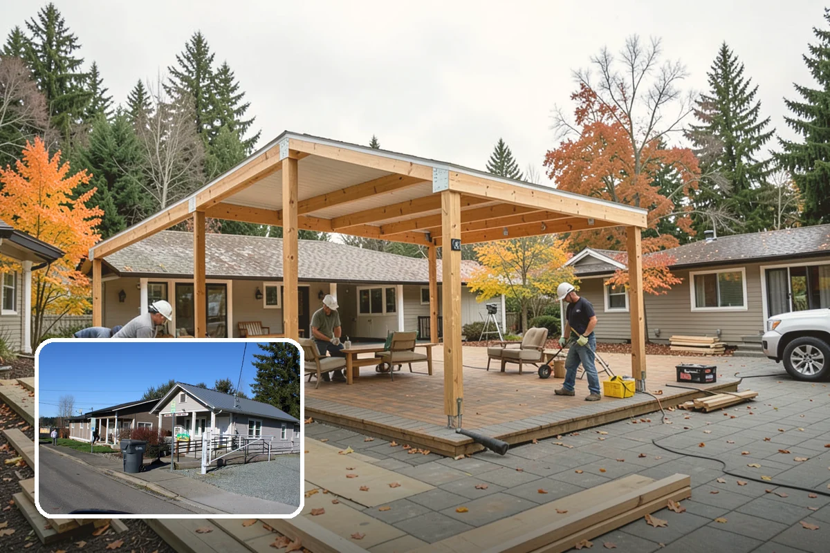 Interior Framing in South Prairie, Pierce County, WA - Rooms and closets laid out precisely to your plan