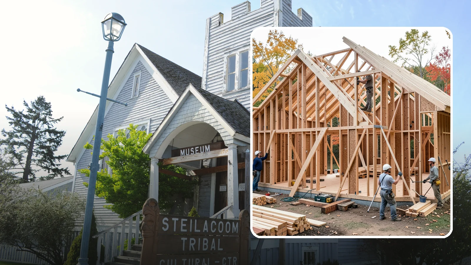 Interior Framing in Steilacoom, Pierce County, WA - We frame interior partition walls to lay out rooms, closets, and openings exactly as your remodel plans call for.