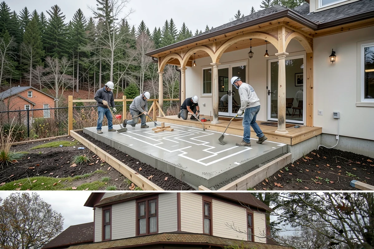 Interior Framing in Sumner, Pierce County, WA - Interior framing runs comfortably year-round since the work stays inside the weather envelope regardless of Puget Sound...