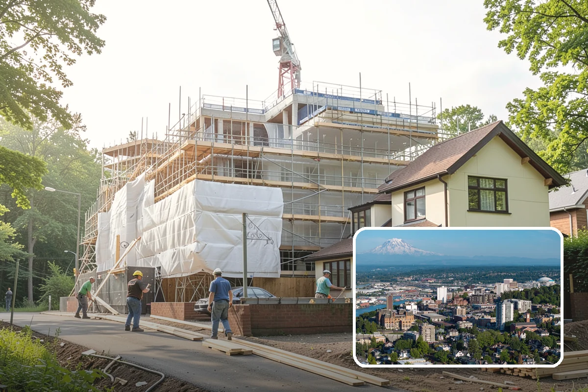Interior Framing in Tacoma, Pierce County, WA - Rooms and closets laid out precisely to your plan