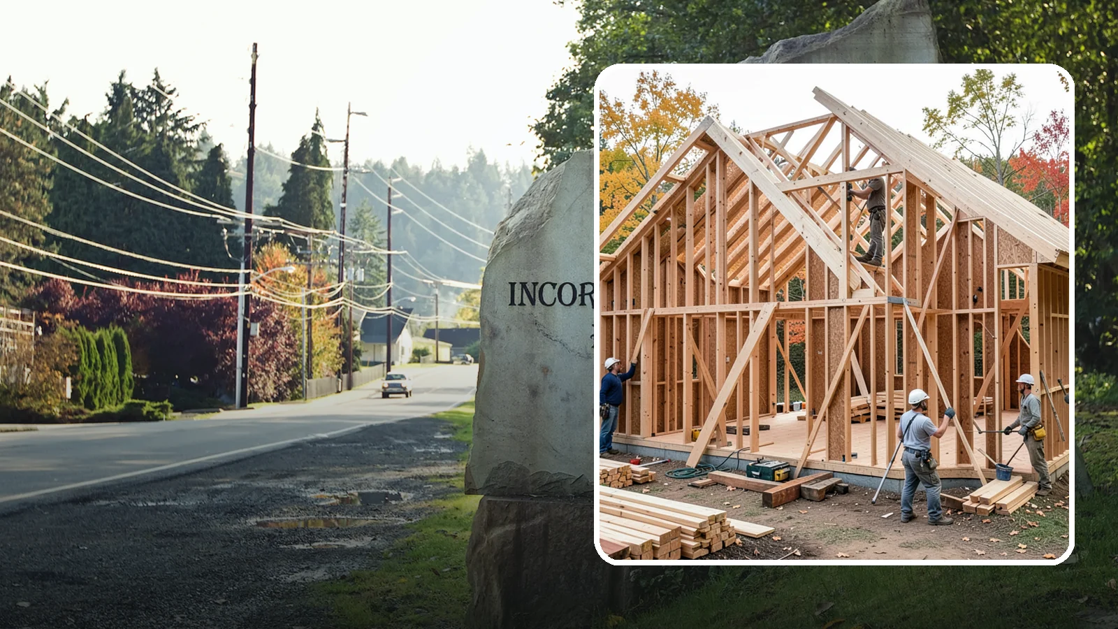 Interior Framing in Wilkeson, Pierce County, WA - We frame interior partition walls to lay out rooms, closets, and openings exactly as your remodel plans call for.