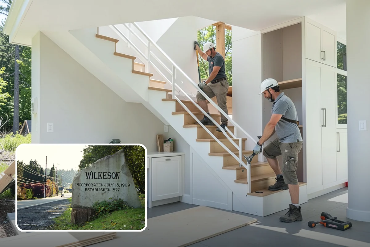 Interior Framing in Wilkeson, Pierce County, WA - Rooms and closets laid out precisely to your plan