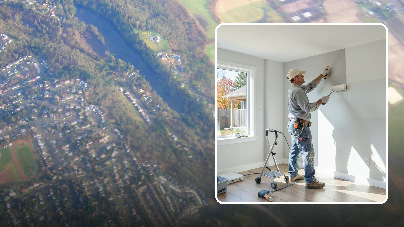 Interior Painting in Algona, King County, WA - Interior painting refreshes the walls, ceilings, and trim inside your Western Washington home with clean, durable finishes.