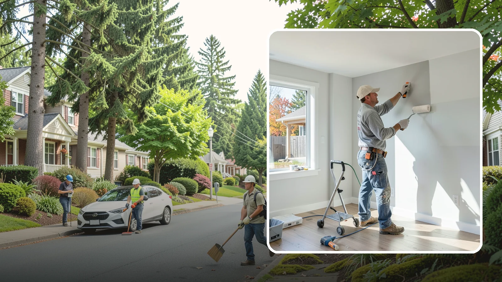 Interior Painting in Beaux Arts Village, King County, WA - Interior painting refreshes the walls, ceilings, and trim inside your Western Washington home with clean, durable finishes.