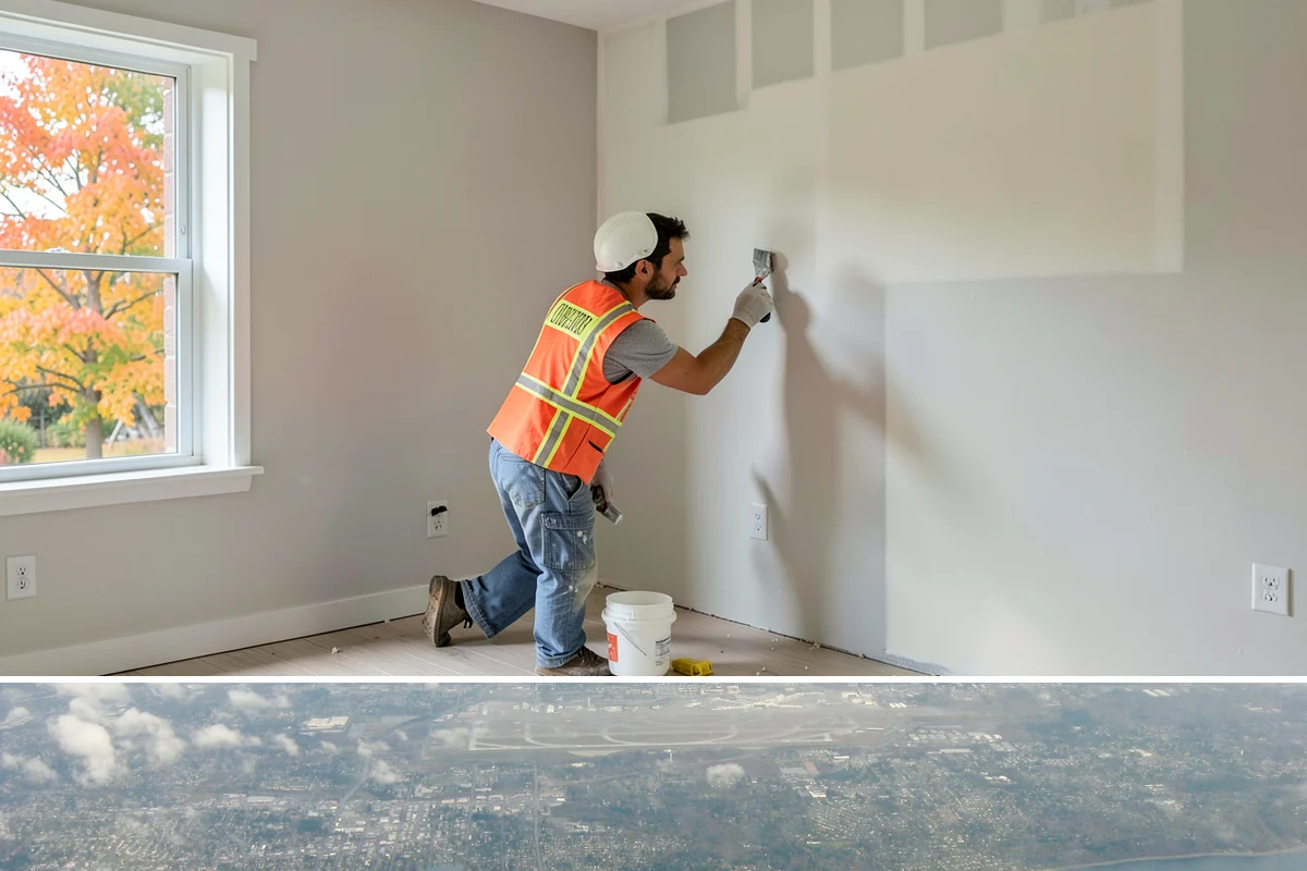 Interior Painting in Burien, King County, WA - Interior work runs year-round and is a smart choice for the rainy Pacific Northwest months when exterior painting has to pause.