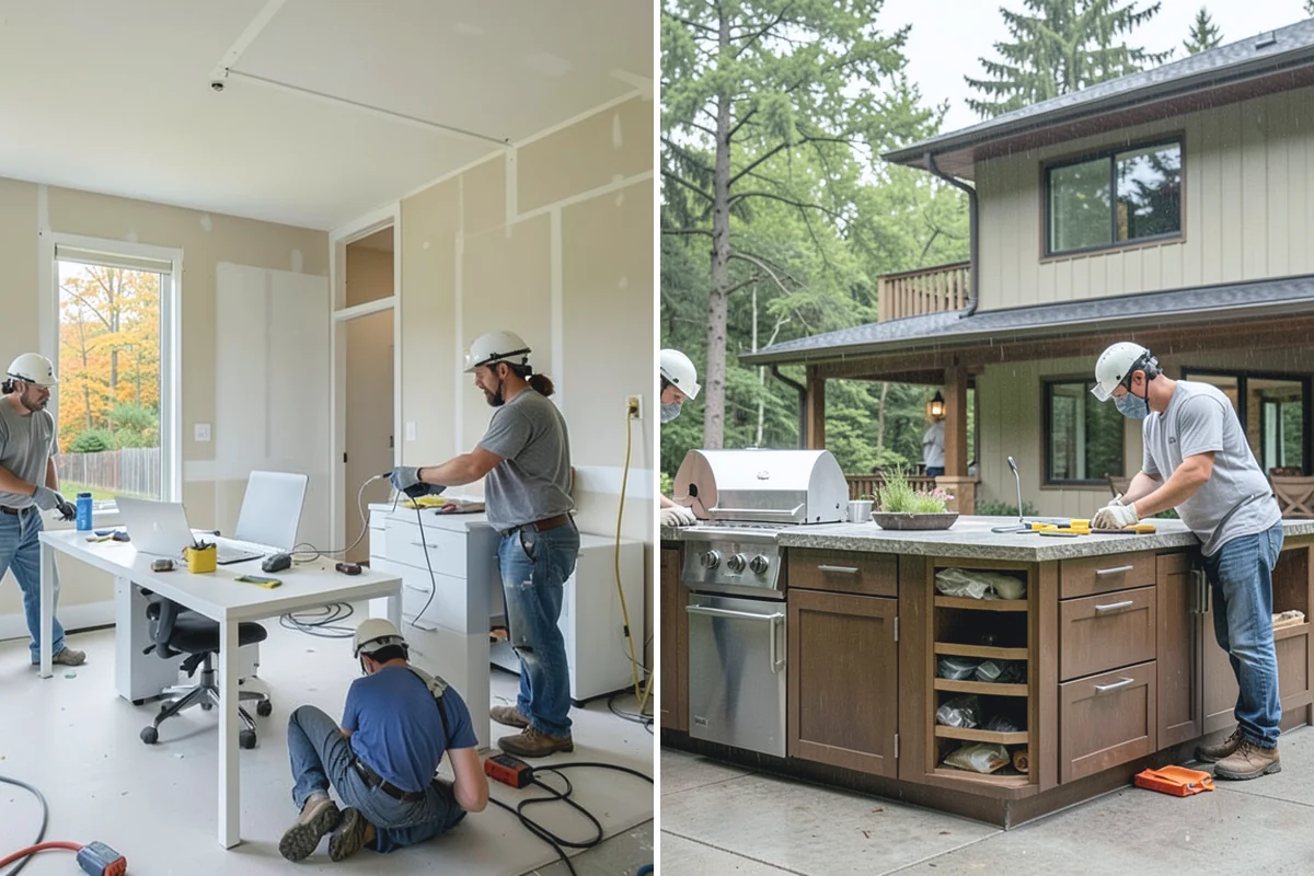 Interior Painting in Des Moines, King County, WA - Walk the rooms, confirm colors and sheens, and protect floors and furnishings