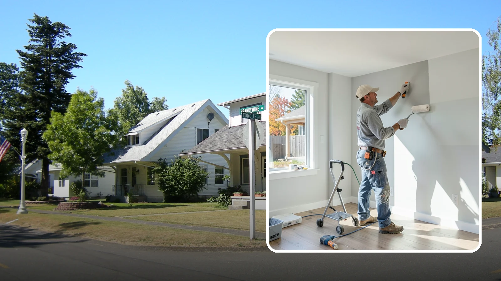 Interior Painting in DuPont, Pierce County, WA - Interior painting refreshes the walls, ceilings, and trim inside your Western Washington home with clean, durable finishes.