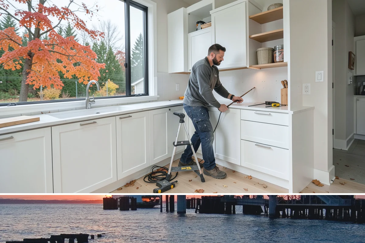 Interior Painting in Edmonds, Snohomish County, WA - Interior work runs year-round and is a smart choice for the rainy Pacific Northwest months when exterior painting has to pause.