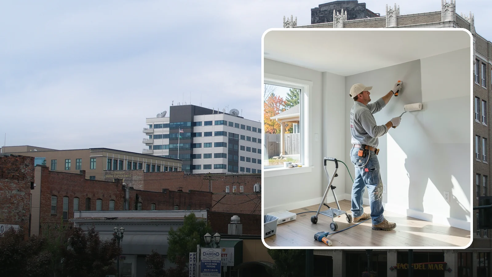 Interior Painting in Everett, Snohomish County, WA - Interior painting refreshes the walls, ceilings, and trim inside your Western Washington home with clean, durable finishes.