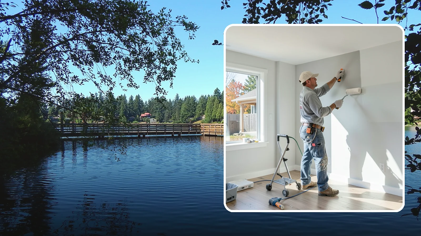 Interior Painting in Federal Way, King County, WA - Interior painting refreshes the walls, ceilings, and trim inside your Western Washington home with clean, durable finishes.