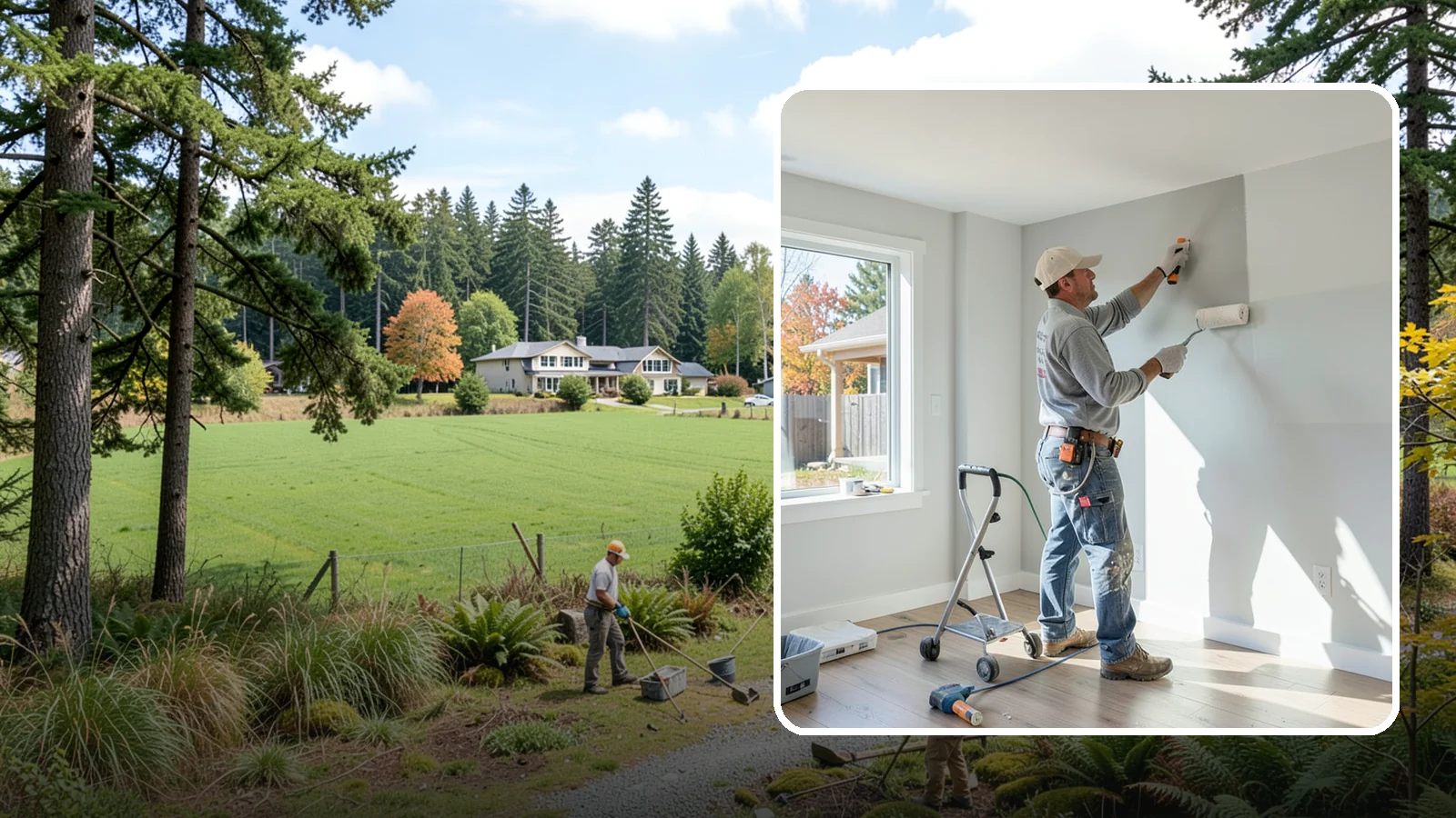 Interior Painting in Lyman, Skagit County, WA - Interior painting refreshes the walls, ceilings, and trim inside your Western Washington home with clean, durable finishes.