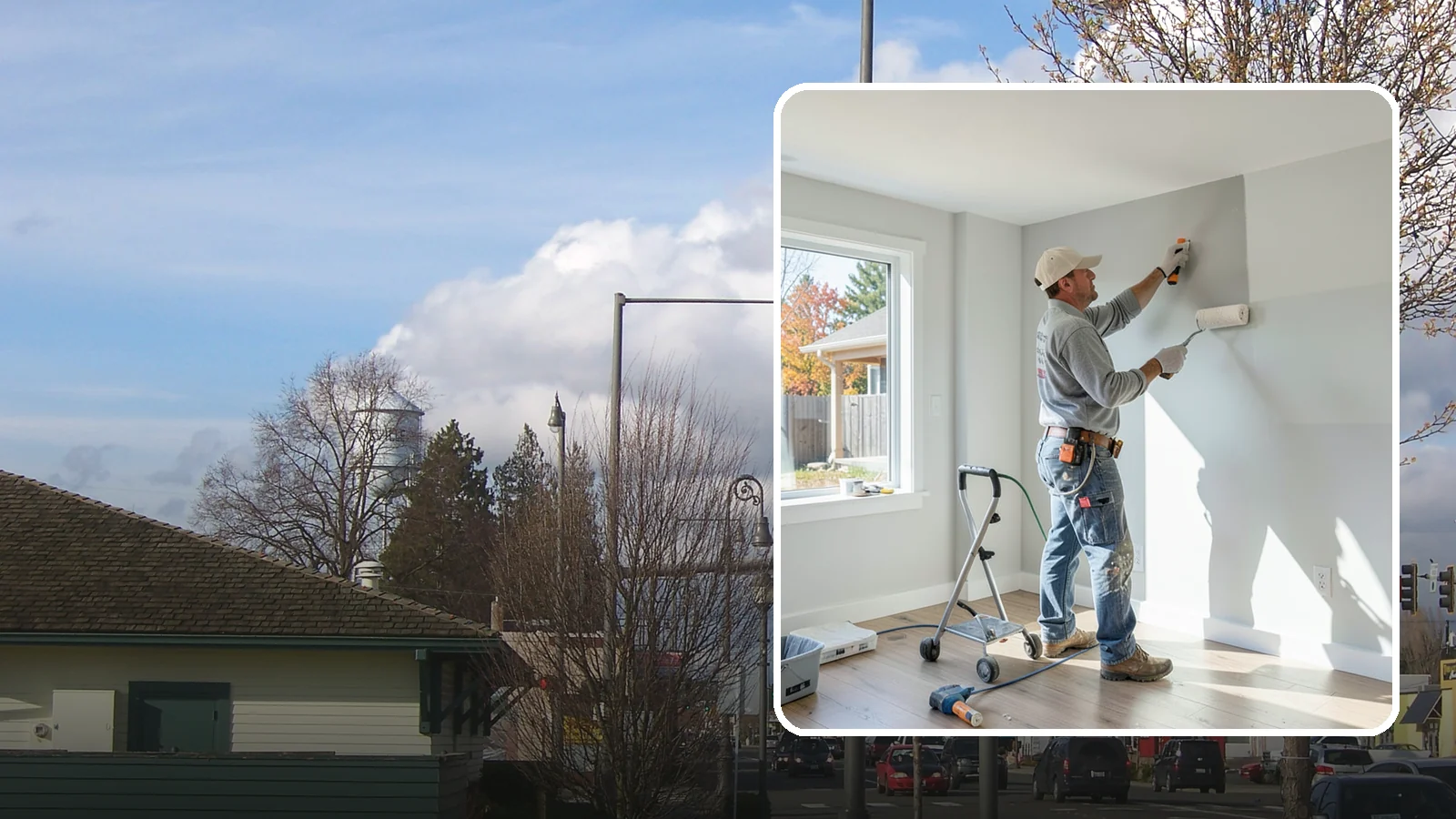 Interior Painting in Marysville, Snohomish County, WA - Interior painting refreshes the walls, ceilings, and trim inside your Western Washington home with clean, durable finishes.